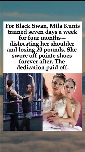 Mila Kunis 'Black Swan' Training: 12‑Hour Days, 20‑Pound Loss, and a Vow Never to Dance Again