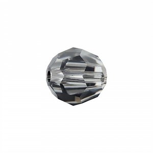 PRESTIGE Crystal, #5000 Round Bead 8mm, Crystal Silver Night (1 Piece)