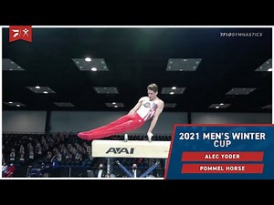 Alec Yoder - Pommel Horse - 2021 Men's Winter Cup