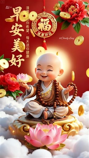 大家早安 ☀️😊 平安喜乐🍀🌹好运常在 🧧✨ #早安问候 #早安祝福 #好运连连 #平安喜樂 #接财运