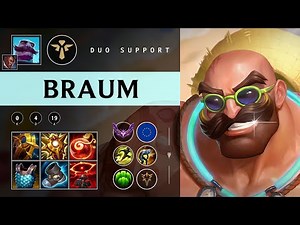 Braum Support vs Rell - EUW Master Patch 25.24