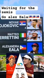 TRENDING Alex Eala against world no. 4 Pegula. Slay Alex! 🇵🇭 My idols are in one frame. #tennis #tennislove #AlexEala | Myeve B. Baria