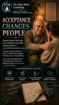 Carl Rogers: The Man Who Changed Therapy | Empathy, Acceptance, and Human Growth