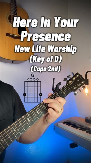 Worship Chords Academy on Instagram: ""Here In Your Presence" New Life Worship | Key of D #acousticguitar #worshipleader #worshipcover #christianmusic #guitarteacher #guitartutorial #praiseandworship #guitarworship #worshipguitar #acoustic #worshipsongs #guitar"