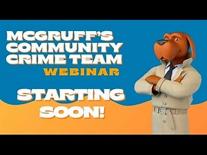 McGruff's Community Crime Team Webinar