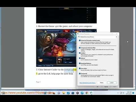 Fix League of Legends Error 900