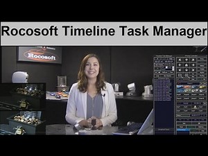 PTZ Camera Automation with Rocosoft PTZ Camera Controller Timeline Task Manager Tool