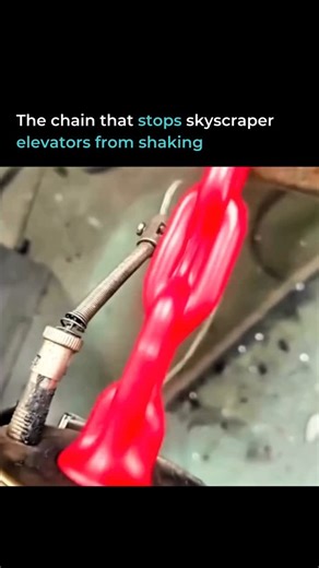 Code Intellectus on Instagram: "The elevator goes up. Heavy ropes stay down. The elevator goes down. Heavy ropes stay up. This creates shake. Old chains were bare metal. Loud clanking. Passengers felt every collision. Modern chains wrap steel in thick rubber. Silent. Smooth. No vibration. Buildings over 30 meters need this. It moves opposite to the elevator. Balances rope weight. Small upgrade. Massive difference. Same principle applies to everything you build. ➕ Comment ‘BONUS’ to get your free