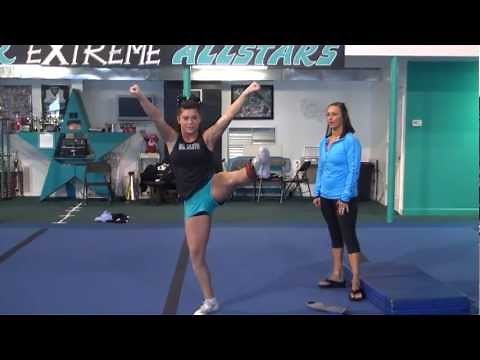 Cheer Extreme Instructional Series Part 2 (Segment 1 of 3) "Flyer Strength Training"