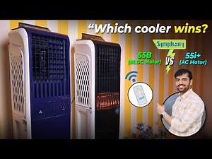 Symphony 55B (BLDC Motor) vs. 55i+ (Normal Motor) Tower Air Coolers - Which is Better? 💨