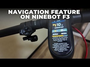Ninebot F3 Navigation Feature Explained – Turn-by-Turn Riding Guide (2025)