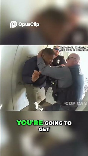 Under Arrest Intense Police Confrontation Caught on Camera