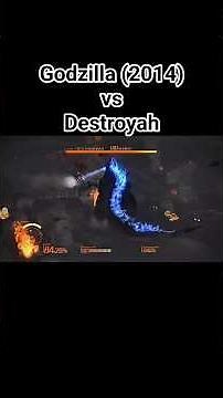 This Godzilla vs Destoroyah Battle is INSANE 💀🔥 #godzilla #kaiju #shorts
