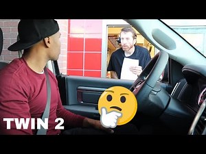 TWIN Prank!! Double at the Drive-Thru (PART 2!)