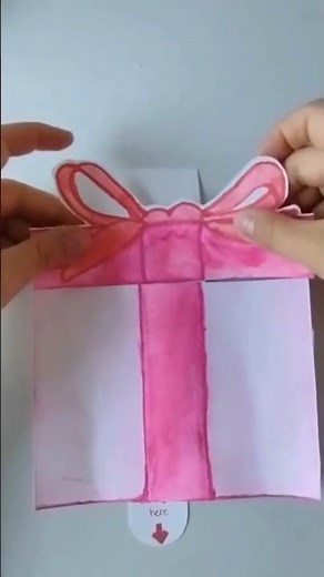 DIY Pull Tab Paper Gift Box