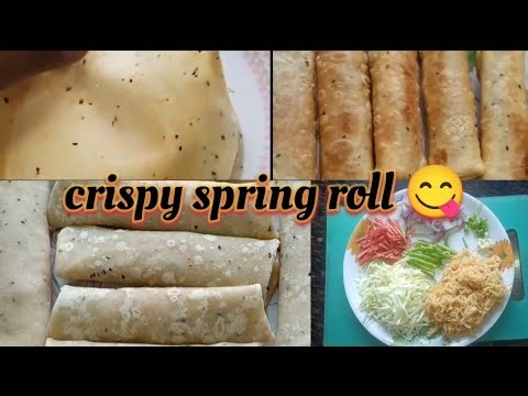 Crispy spring roll 😋