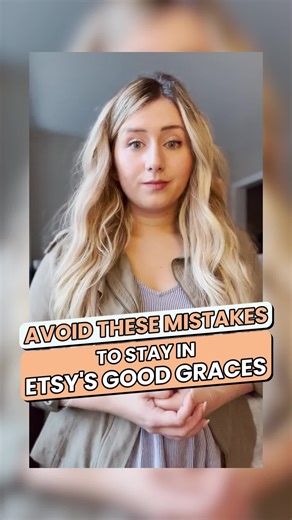 Avoid these 3 ways to get banned on Etsy. First, copyright Infringement: Respect copyrights. Second, violating House Rules: Adhere to Etsy's policies. Third, poor Customer Service: Prioritize customer satisfaction. I hope this provides context on what not to do on Etsy. You can follow me for more tips! #ETSY #notocopyright #notogettingbanned