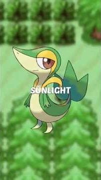 Pokédex Entry: Snivy #pokemon #shorts #facts