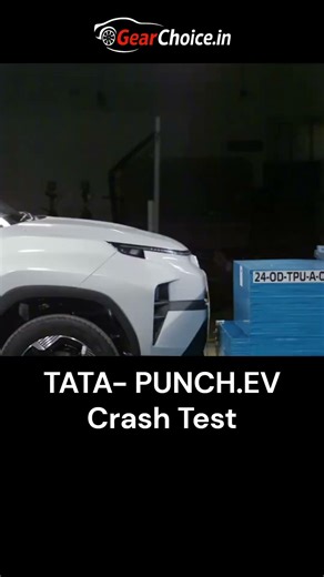 Tata Punch EV Crash Test 🚗⚡ | Small EV, Big Safety?