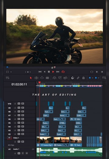 Behind the Scenes of Fast-Paced Motorcycle Edits