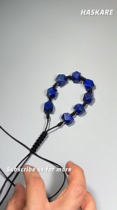 How to make a drawstring bracelet#beadedbracelets #knot #diycrafts #howtomake | Haskare