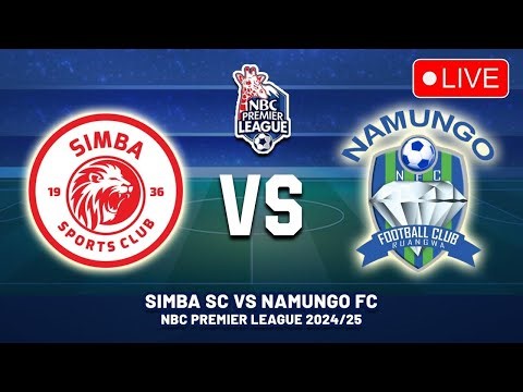 🔴LIVE ;NAMUNGO (0) - (3) SIMBA SC | #NBC2025.