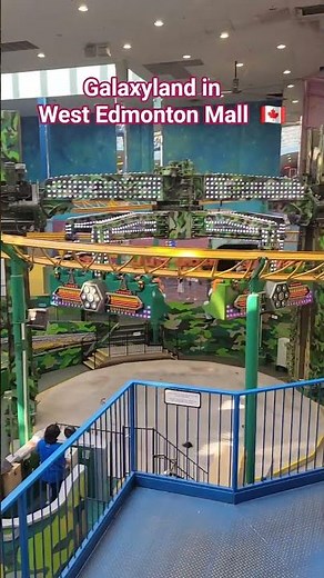 Galaxyland Powered by Hasbro in West Edmonton Mall 🇨🇦 #worldwaterpark #canada #themepark #mall
