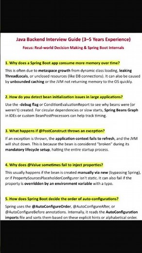 Spring boot interview question | spring boot crud project #springboot #coding #programming #trending