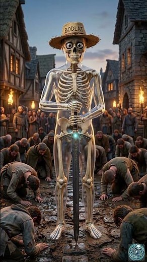 I accidentally pulled the Legendary Sword #skeleton #funny #animation #3danimation