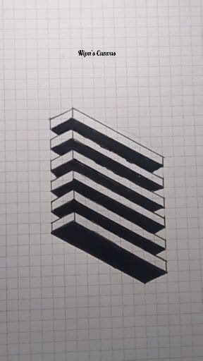 3d art tricks step by step 🖍️✨🩶 . . . . . . #nipascanvas #foryoupageシ #artbangladesh #3d #zentangle #art #drawing #fblifestyle | Nipa's Canvas