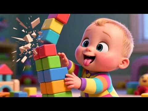 Baby’s Rainy Day Play ☔🎶 Fun Song for Kids | Learn Colors & Activities on a Rainy Day