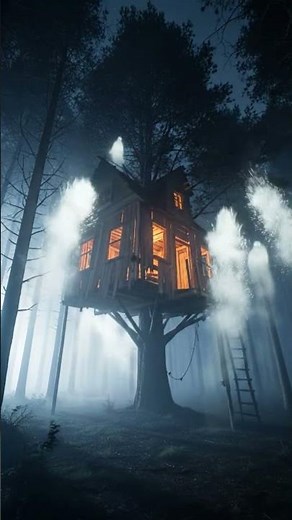 Ghosts Inside the Haunted Tree House | Dark Forest Horror