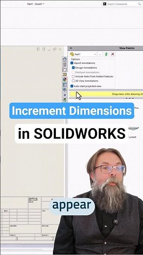 Increment Dimensions in SOLIDWORKS: CADvice of the Week 37