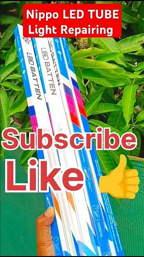 NIPPO LED TUBE Light Repairing || 20W LED tube light repair || #shortvideo #shorts