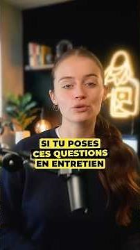 If you ask these questions during an interview, you're 99% sure to get the job 🤝 💼