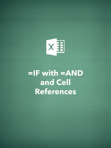 Excel IF and AND Functions Tutorial