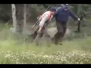 Grizzly Bear Attacks Moose CAUGHT ON CAMERA