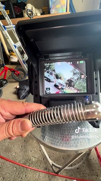 Just got a new toy! Say hello to the all new @RIDGID Tools Seesnake Mini Pro Camera with TruSense technology. Check out one of the cool features it has. #mantoy #tools #newtool #plumber #electrican #fyp #plumbing #plumbingsk8r #hvac #camera #ridgid #ridgidtools #seesnake #mini #carpentry #tech #technology #2024