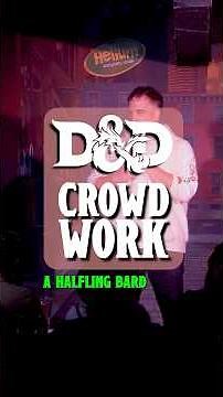 A halfling and a half elf walk into a bar… #dungeonsanddragons #dnd