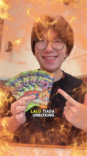 Meledak lalu tiada~ unboxing seri kartu Pokémon terbaru Ledakan Peniada #pokemon #pokemontcg #kartupokemon #hyperpotatoes #ledakanpeniada