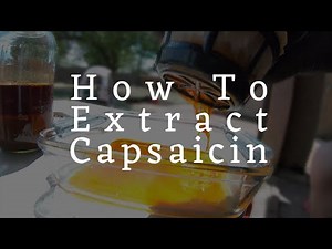 How to Extract Capsaicin From The Worlds Hottest Peppers Using Grain Alcohol