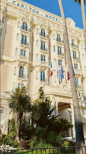 Carlton Hotel, Cannes, France #cannes #travel #frenchriviera #france #hotel #luxury #beach