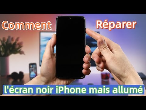 [En un clic] Réparer iPhone avec l'écran noir mais allumé