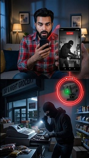 Best Mini Security Camera📸Live CCTV Camera | Smart Spy Camera For Home & Shop #shorts #smartgadgets