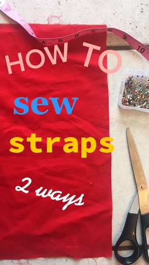 Sewing Strap Tutorial: How to Sew on Straps | DIY Megaphone