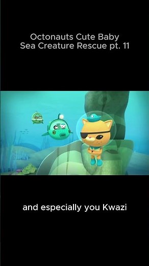 Octonauts Cute Baby Sea Creature Rescue pt 11 #cute #cuteanimals #octonauts #kidshow