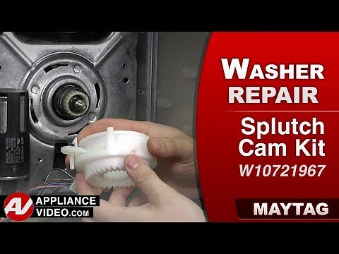 Maytag Washer - Loud Grinding Noise - Splutch Cam Kit Repair and Diagnostic