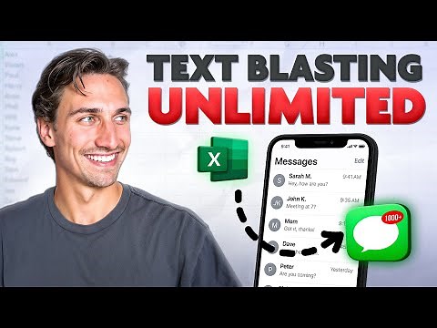 Send Bulk SMS from Your Number Using Excel