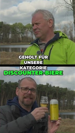 Belgisches Discounter Bier überzeugt im Biertest! #shorts
