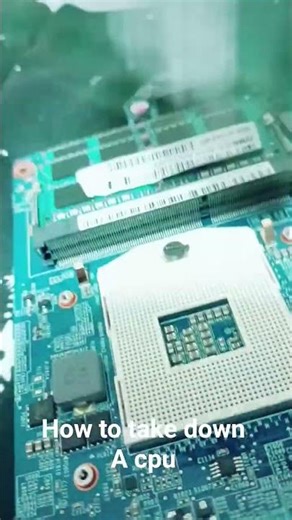 how to remover a cpu